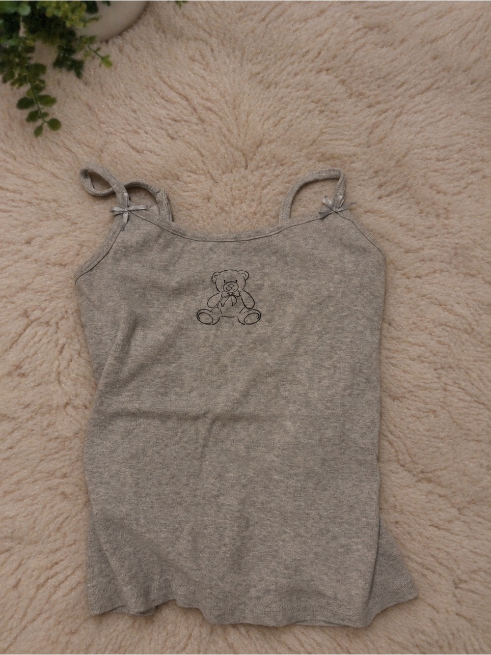 Target Gray Teddy Bear Camisole Tank - Women